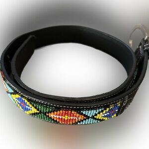Y2K Gap original Beaded Belt Sz 30 0153 gorgeous western Hobo vintage
